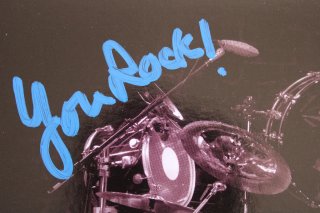 Autógrafo Vinny Appice (Heaven and Hell) Original