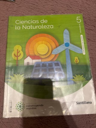 Pack libros de texto ciencias de la natunatuza