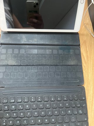 Teclado Apple Gris para iPad