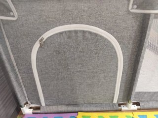 Parque infantil gris 120x120x64