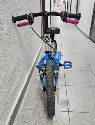 Bicicleta infantil BTWIN azul y rosa