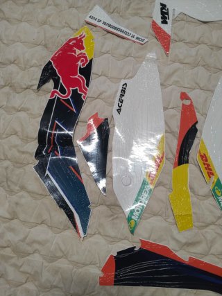 Kit Adhesivos Vinílicos KTM Red Bull