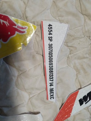 Kit Adhesivos Vinílicos KTM Red Bull