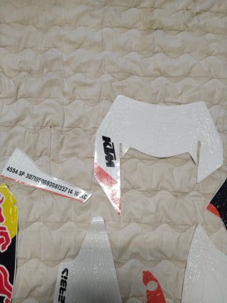 Kit Adhesivos Vinílicos KTM Red Bull
