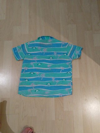 Camisa Verano 5-6 años Manga Corta