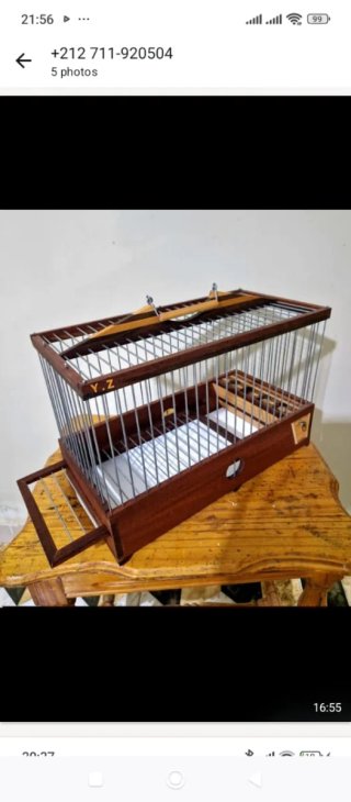 Jaula artesanal