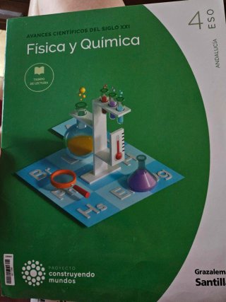 Libro y cuadernillo. Física y Química LOMLOE 4 ESO