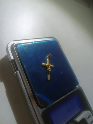 Colgante Cruz Oro 0.86g