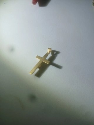 Colgante Cruz Oro 0.86g