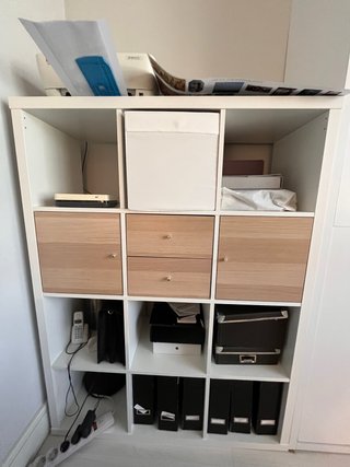 Estantería Ikea con Armario y Cajones