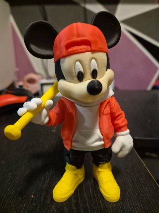 Figura Mickey Mouse Béisbol