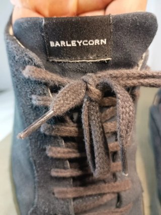 Scarpe uomo scamosciate grigio scuro
