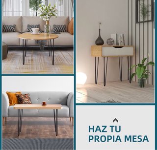 Juego de 4 patas para mesa