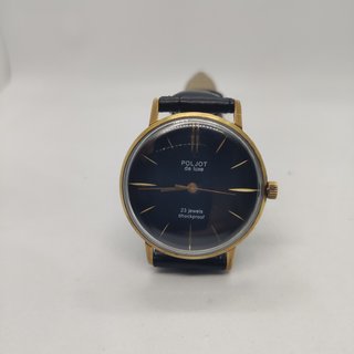 Reloj Poljot De Luxe Bañado Oro 10 Micras