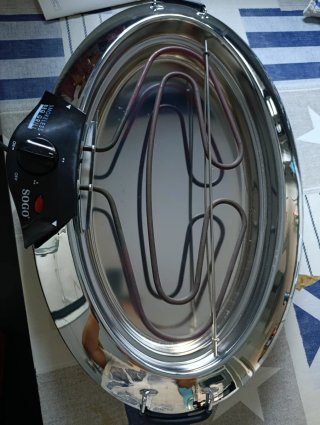 Barbacoa Eléctrica Sogo Smokeless Grill