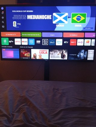 TV LG 75 4K UHD Nano80A6B Como Nueva