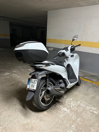 Honda SH 125i Top Box Blanco