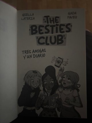 Libro Tapa Dura Tres Amigas y un Diario