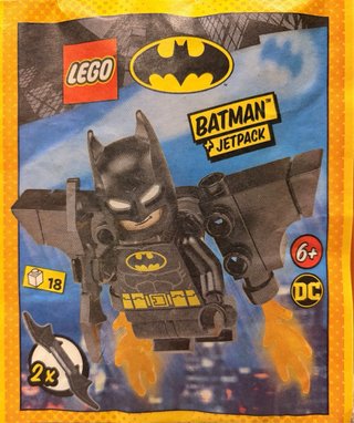 Sobre Minifigura Lego Batman con Jetpack