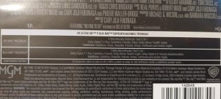 Blu-ray 4K uhd 007 Sin Tiempo Para Morir