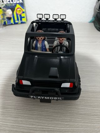 Playmobil Regreso al Futuro Coche Negro