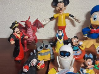 Lote figuras PVC Disney y más