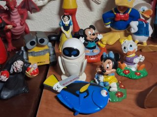 Lote figuras PVC Disney y más