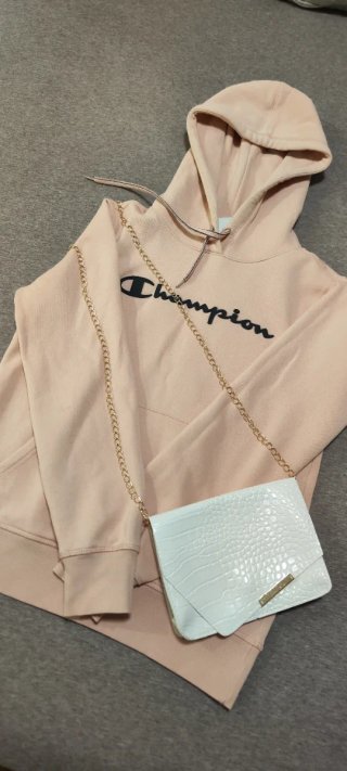 Sudadera Champion Rosa