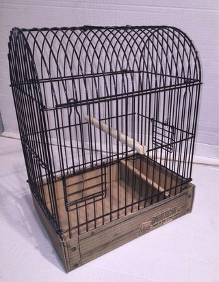 Jaula para pájaros cúpula.