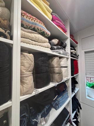 Vestidor blanco con cajones, se entrega desmontado