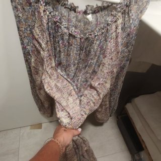 Vestido gasa comunión/boda talla única