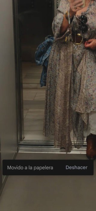 Vestido gasa comunión/boda talla única