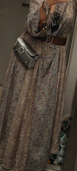 Vestido gasa comunión/boda talla única