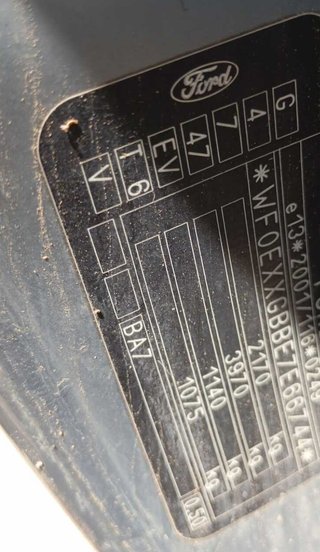 434887 cinturón seguridad trasero ford mondeo ber.