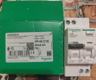 Diferencial Automático 2p 16A Dpn vigi Schneider