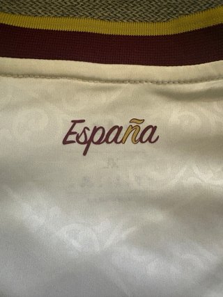 Camiseta Fútbol España 2ª Equipación Talla XL