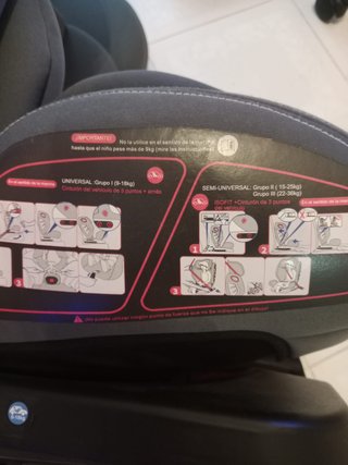 Silla de coche MS (1-12 años)