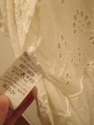 Abito estivo donna bianco corto