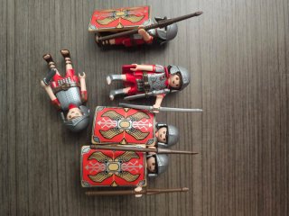 Lote Playmobil Romano 2 Figuras