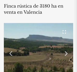 •Finca Agroganadera 3.180 Hectáreas Valencia