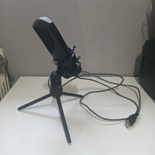 Micrófono Trust GXT USB Negro