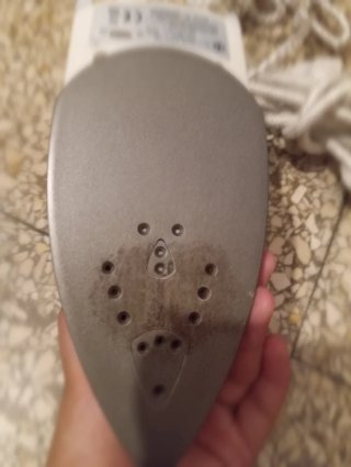 Planchas de vapor azul y blanco