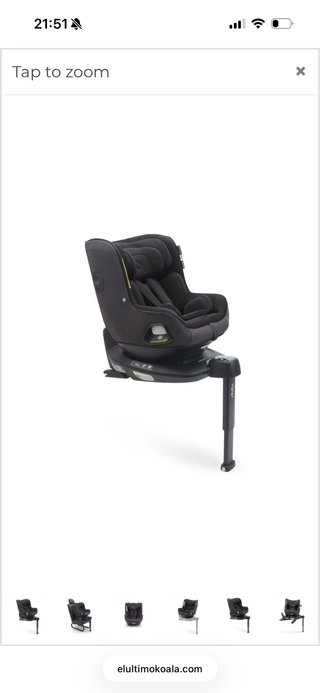 Silla de coche bugaboo nuna con isofix 360