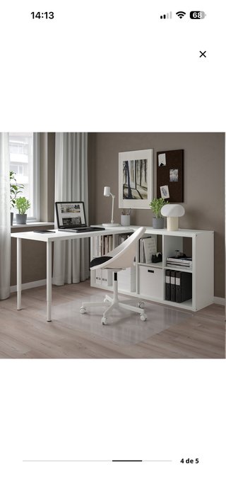 Escritorio blanco