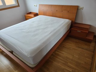 Dormitorio de madera
