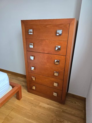 Dormitorio de madera