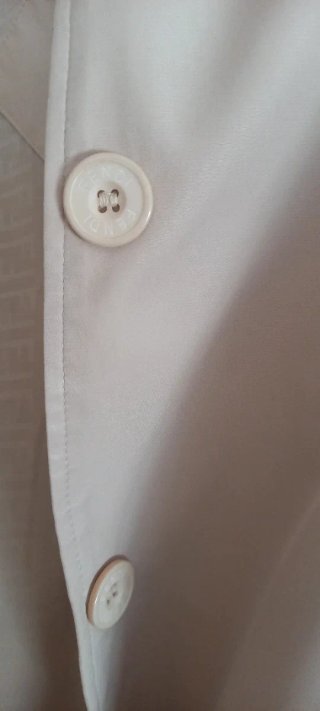 Gabardina Fendi Beige Talla L mujer Años 90