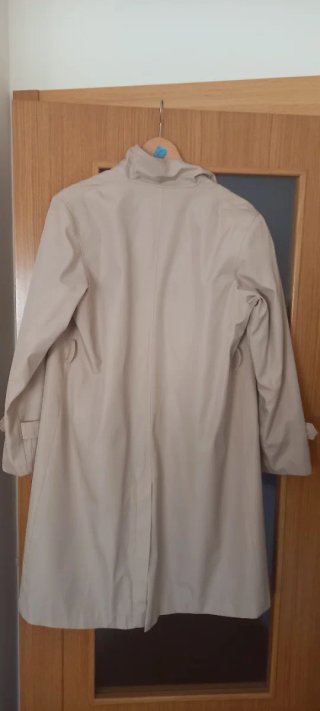 Gabardina Fendi Beige Talla L mujer Años 90