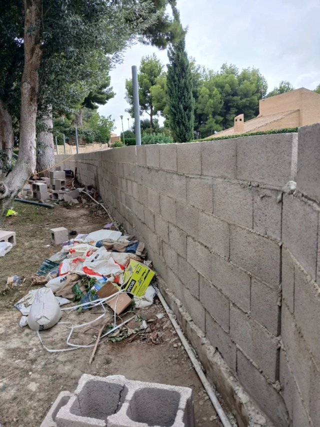 MURO DE CONTENCION DECORATIVO