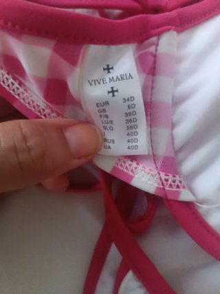 Bikini Viva María Talla M a estrenar